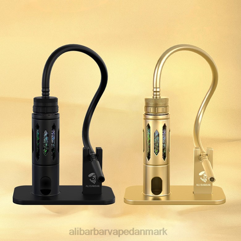 Alibarbar Nicotine Content - Alibarbar vandpibe onyx dock DHP2111 dobbelt æble
