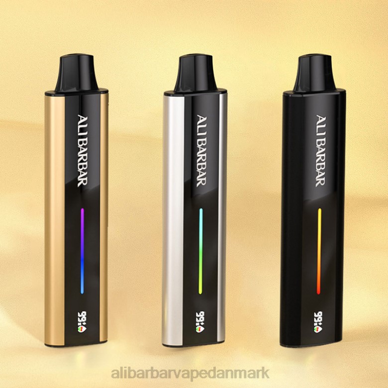 Alibarbar Nicotine Vape - Alibarbar Flare genopfyldelig vape DHP277 jordbær kiwi