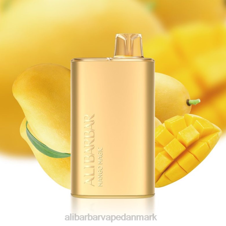 Alibarbar Nicotine Vape - Alibarbar Rich 8000 engangsvape DHP27 mango magi