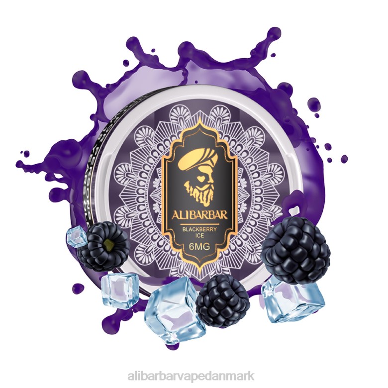 Alibarbar Nicotine Vape - Alibarbar nikotinposer DHP291 jordbær kiwi is