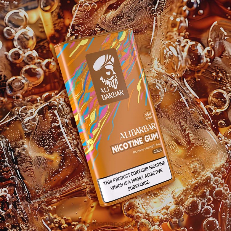 Alibarbar Nicotine Vape - Alibarbar nikotintyggegummi DHP298 æble