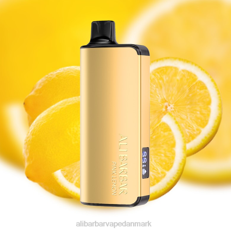 lyserød citron