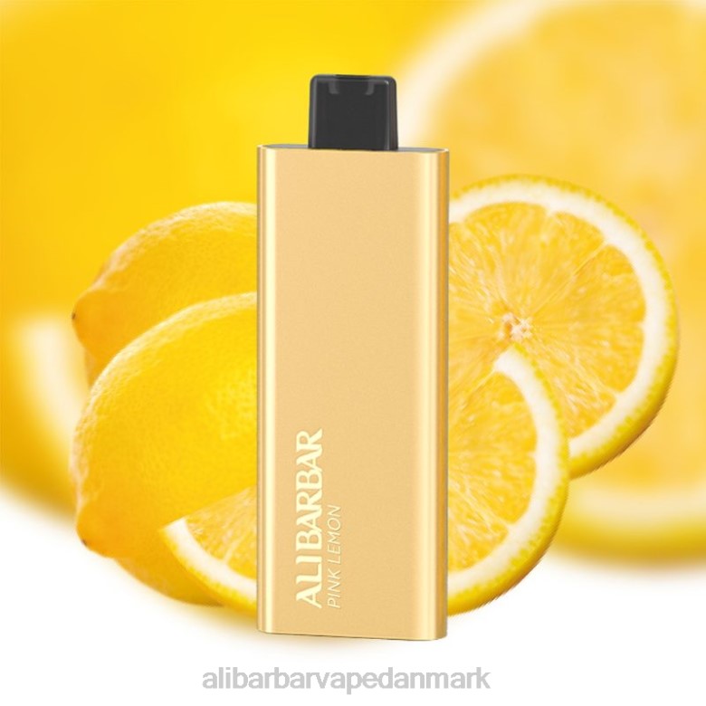 lyserød citron