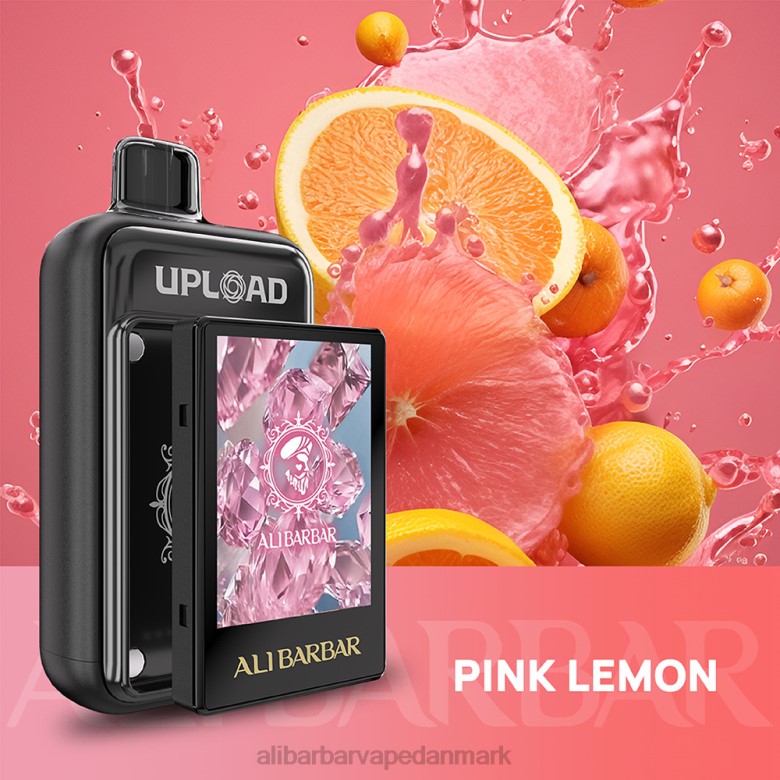 lyserød citron