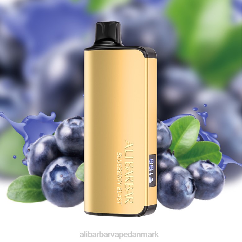 Alibarbar Vape Flavours - Alibarbar Ingot 9000 engangs vape DHP215 blåbærsprængning