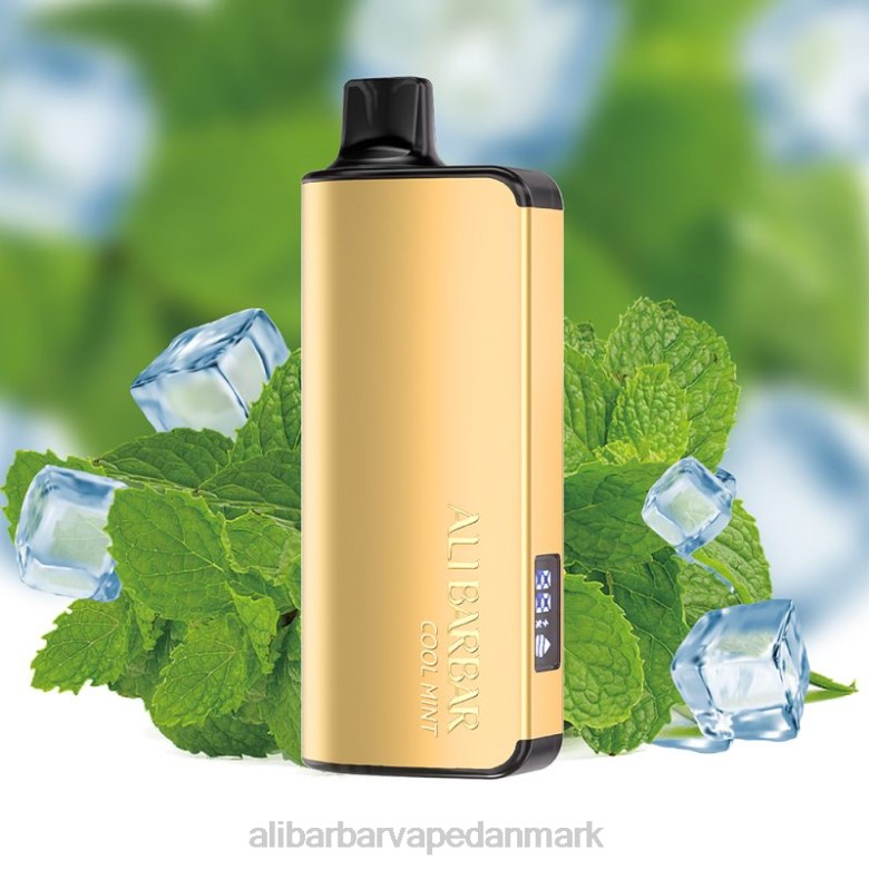 Alibarbar Nicotine Vape - Alibarbar Ingot 20000 engangs vape DHP235 kølig mynte