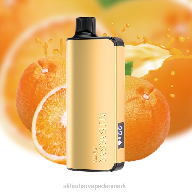 Alibarbar Vape Review - Alibarbar Ingot 9000 engangs vape DHP216 californisk solnedgang