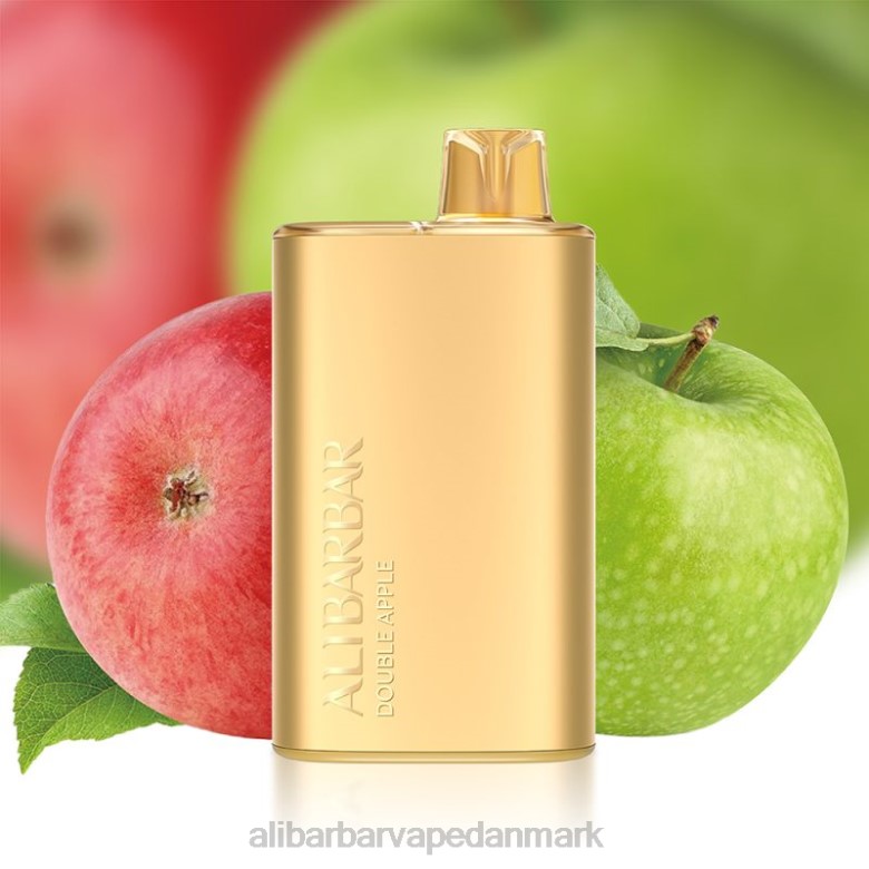 Alibarbar Vape Nicotine Content - Alibarbar Rich 8000 engangsvape DHP25 dobbelt æble