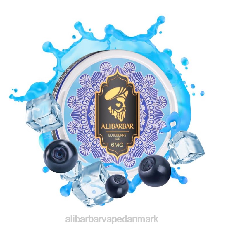 Alibarbar Vape Danmark - Alibarbar nikotinposer DHP295 blåbæris