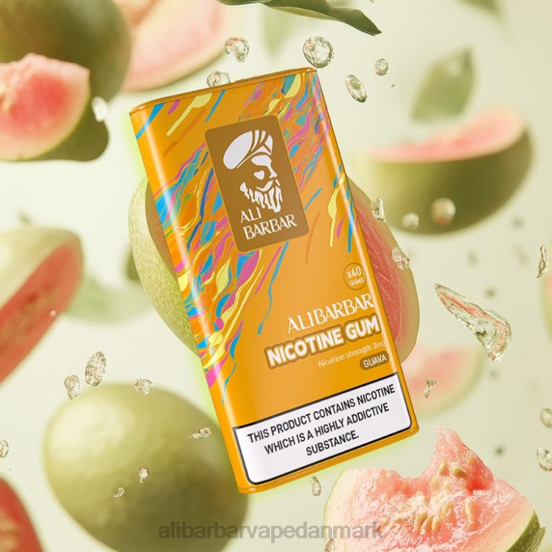 Alibarbar Vape Review - Alibarbar nikotintyggegummi DHP2100 guava